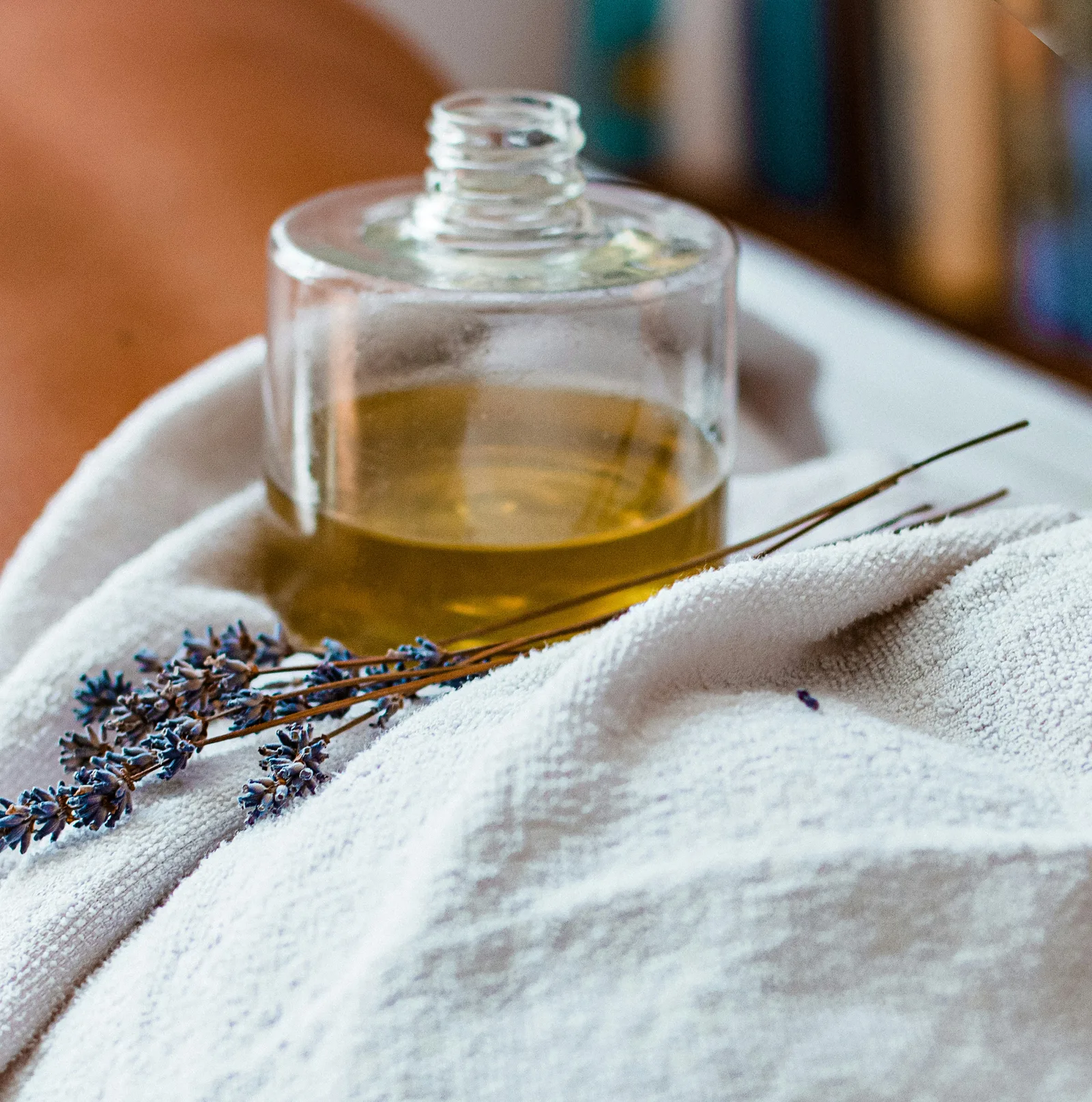 Therapist performing a Balinese massage with aromatic oils
